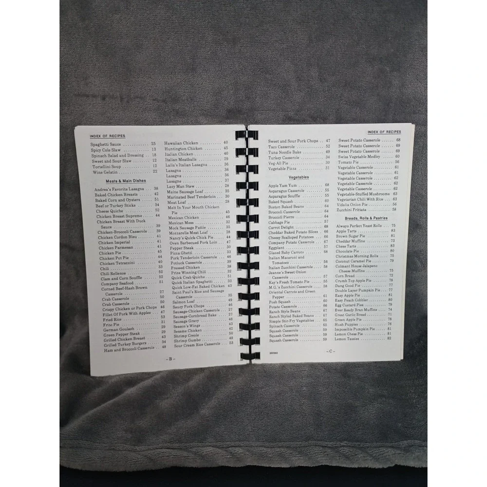First United Methodist Women Church Pilot Mountain, North Carolina Cookbook 1993